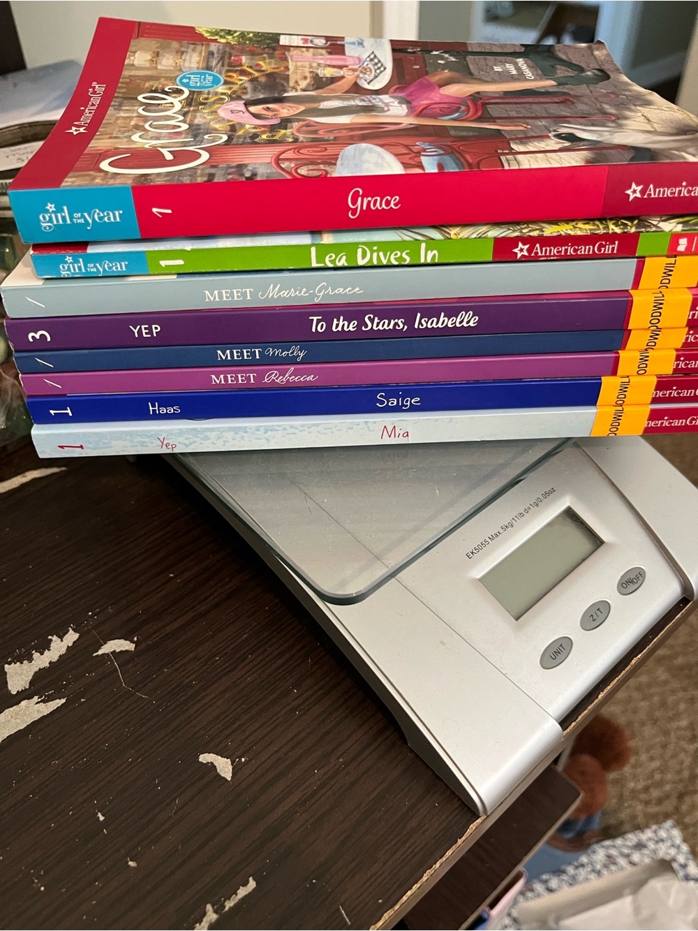 American Girl Chapter Books - Red, Green, Purple, Blue, White